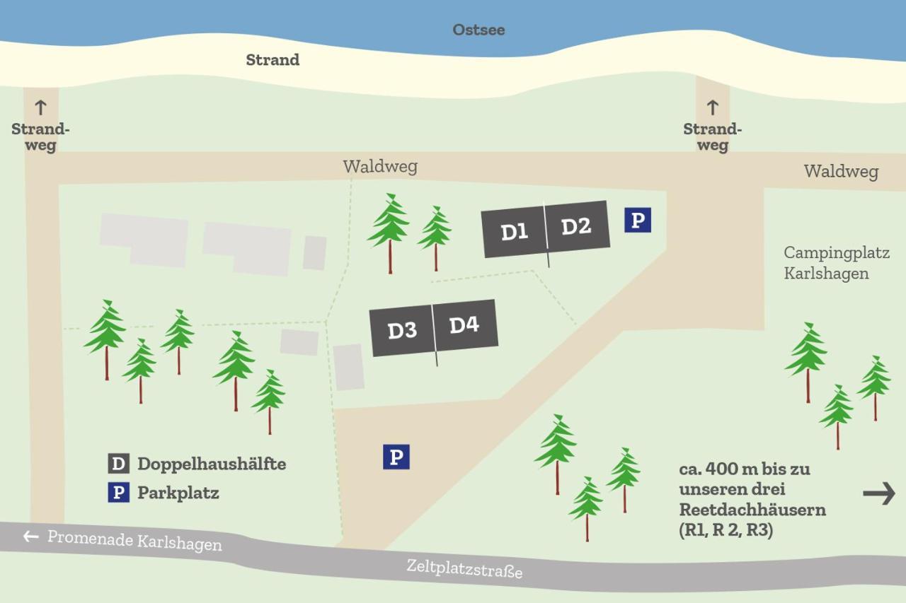 Duene 9 Mit Hund - Nur 80 M Vom Strand Apartment
